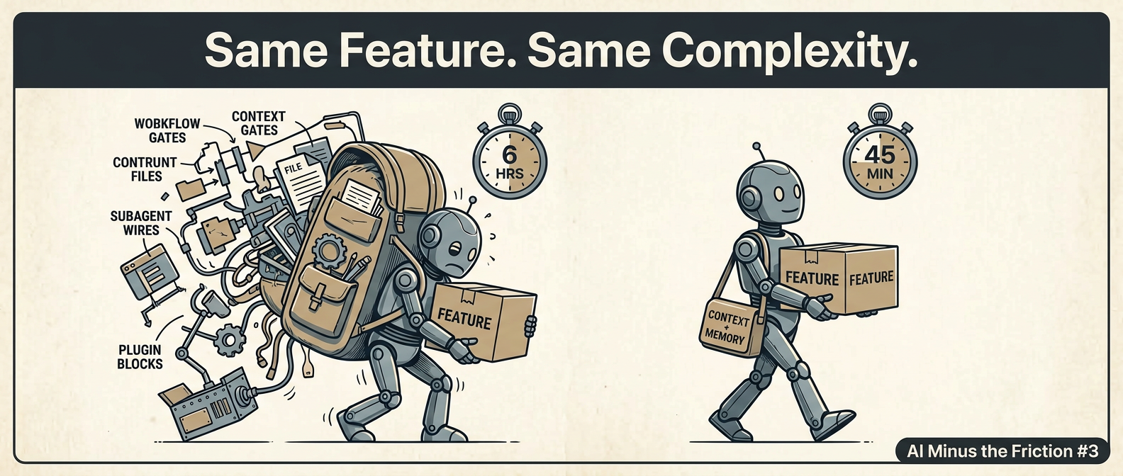 6 Hours with Copilot vs 45 Minutes with Claude Code