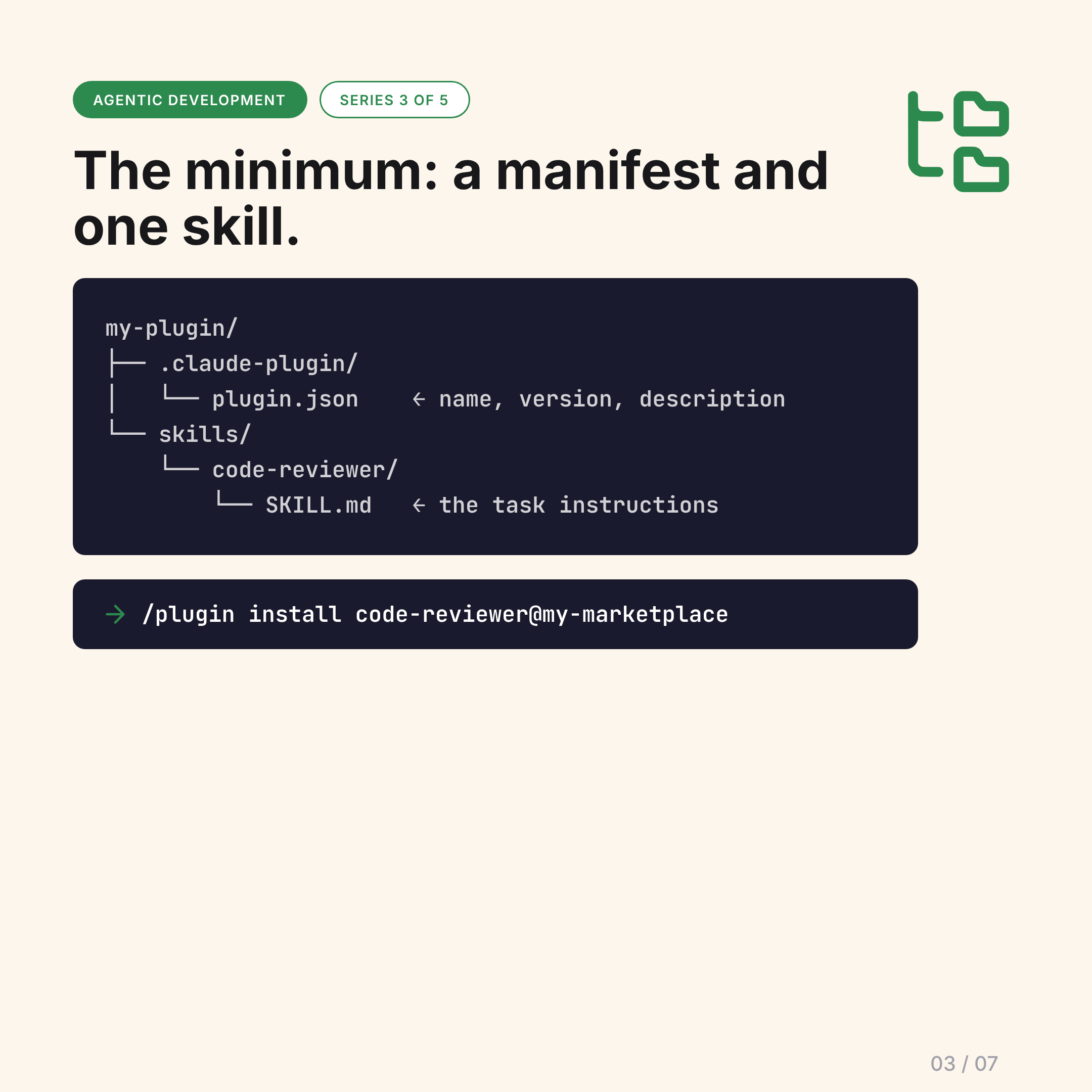 Basic plugin structure