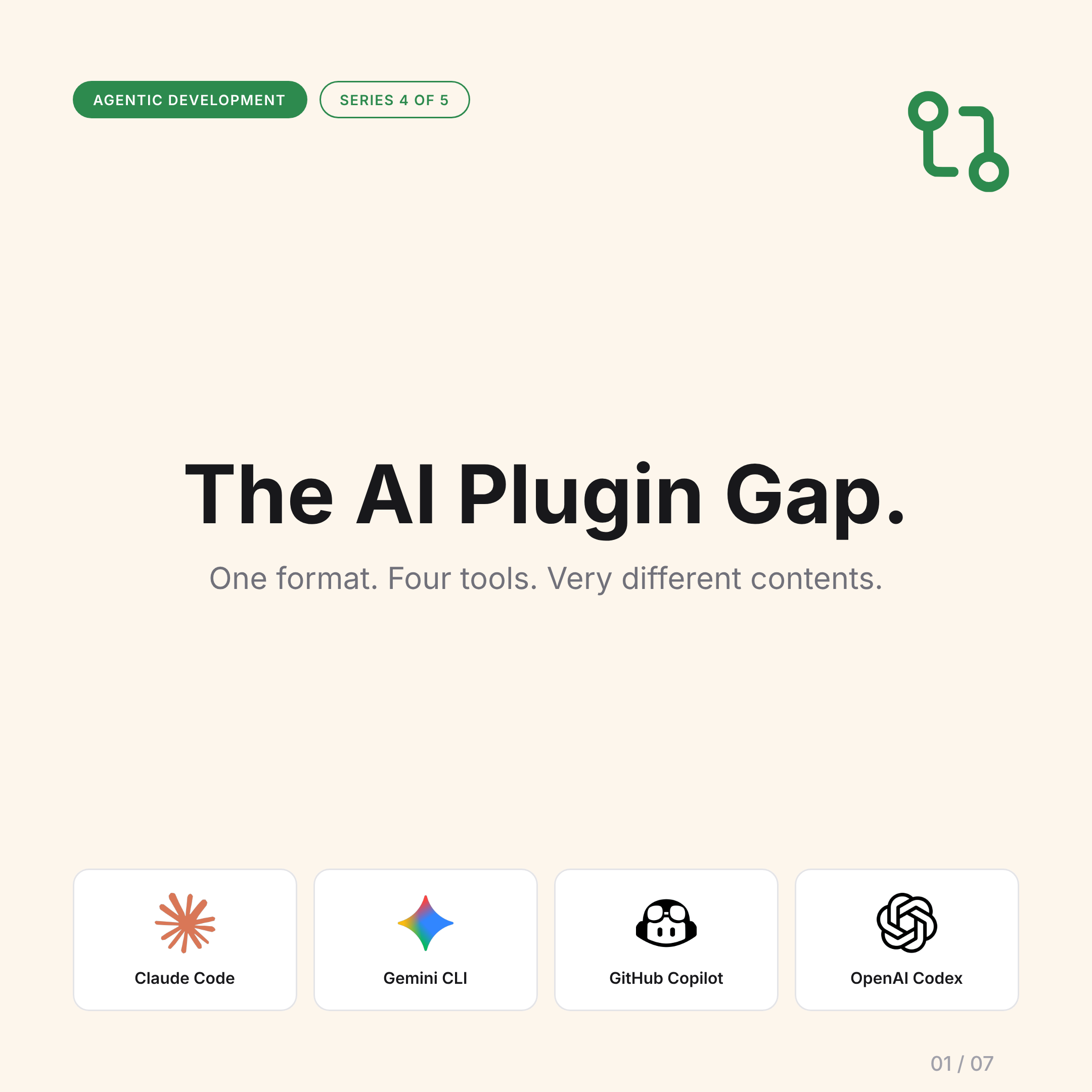 The AI Plugin Gap: Same Format, Very Different Contents